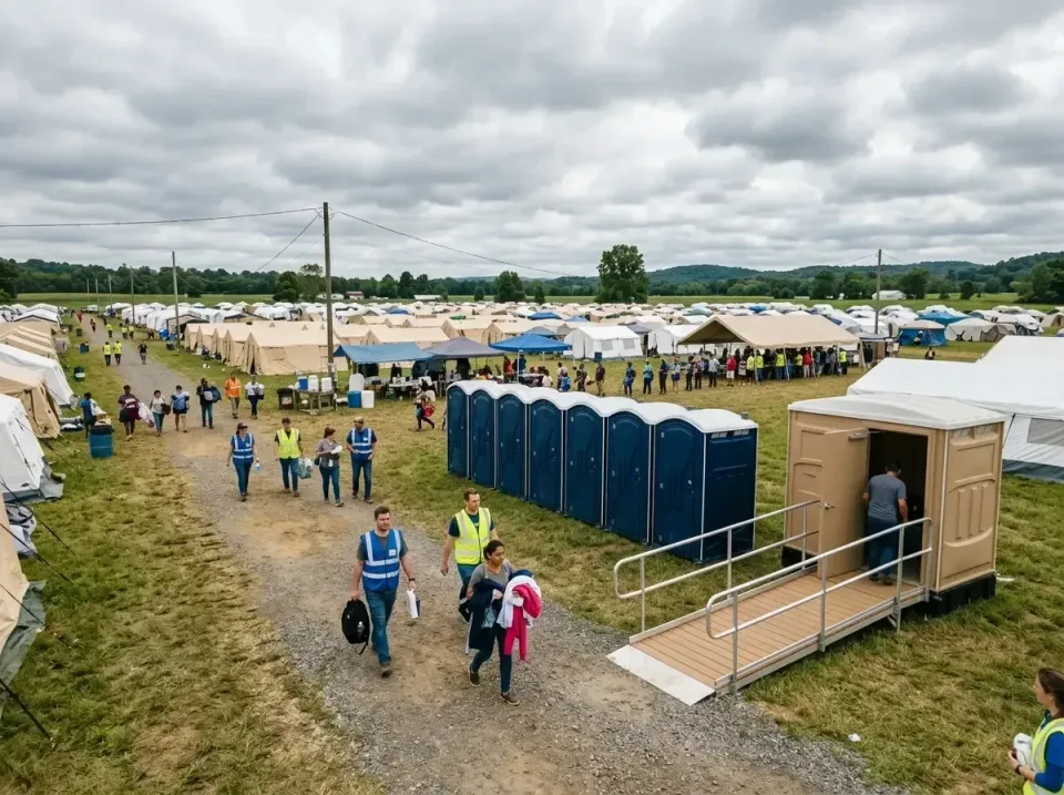 disaster-relief-camp-restrooms-010 — frequently asked questions, Dumpster & Portable Bathrooms Rental in Brillion, WI